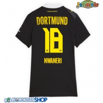 Maglie da calcio Borussia Dortmund Ethan Nwaneri #18 Seconda Maglia Femminile 2026-27 Manica Corta